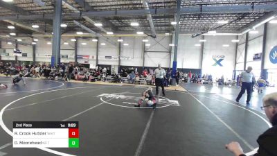 2nd Place - Raiden Crook Hutsler, White River Jr. WC vs Oketoh Moorehead, No Team