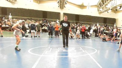 85 lbs Quarterfinal - Brad Christie Jr., Dark Horse/Apex - ESE vs Bradey Bleich, Mat Assassins White - ESE