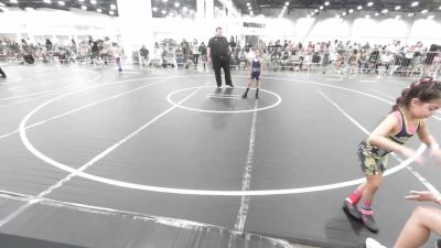 50 kg Rr Rnd 1 - Sloan Snydman, Shafter Youth Wrestling vs Celine Hashmi, Savage House WC