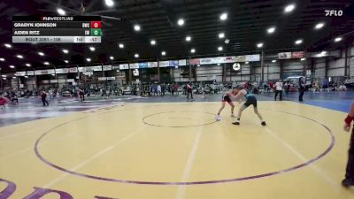 106 lbs 5th Place Match - Gradyn Johnson, Bison Wrestling Club vs Aiden Ritz, Eaglecrest Wrestling