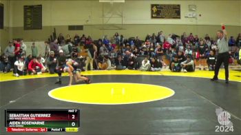 76 lbs Quarterfinal - Aiden Rosewarne, Alta Sierra vs Sebastian Gutierrez, Red Wave Wrestling