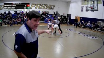 121 lbs Semifinal - Ezra Gowatski, Connellsville vs Ryan Fitzgerald, Shaler