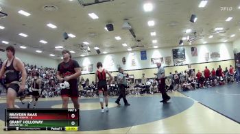 106 lbs Quarters & Wb (16 Team) - Grant Holloway, Rochester vs Brayden Baas, Prairie Heights