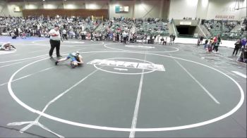 106 lbs Quarterfinal - Samuel Barton, Team Umpqua vs Lucca Villa, TW Wrestling