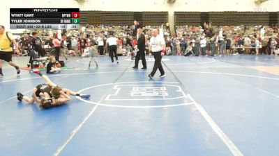 52-B lbs Consi Of 16 #2 - Wyatt Gant, Upper Township vs Tyler Johnson, Del Val Rams