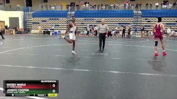 113 lbs Quarterfinal - Joseph Cooper, Mount Saint Joseph vs Moses Warui, St. James School