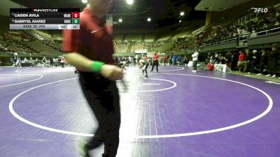 120 lbs Semi To 9th - Caiden Avila, Madera vs Gabryel Juarez, Garces