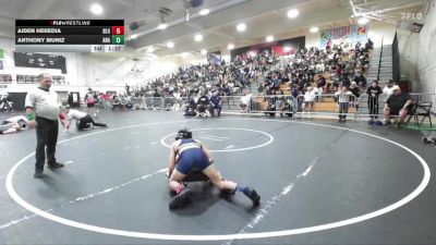126 lbs Champ. Round 1 - Aiden Heredia, Bloomington vs Anthony Muniz, Anaheim