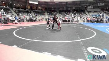 46 lbs Consi Of 8 #2 - Colton Murrell, Claremore Wrestling Club vs Hudson Teel, Sperry Wrestling Club