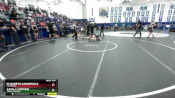 135 lbs Cons. Round 2 - Elizabeth Kankiewicz, La Cañada vs Kayala Hopkins, Steele Canyon