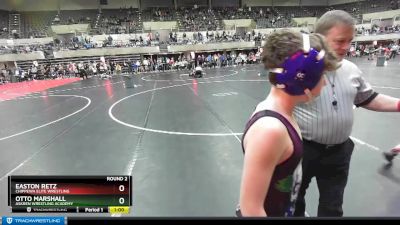 120 lbs Round 2 - Easton Retz, Chippewa Elite Wrestling vs Otto Marshall, Askren Wrestling Academy