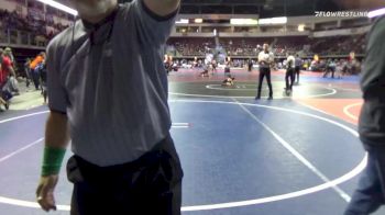 109 lbs Quarterfinal - DeLayne Luster, Cornerstone vs Darrell Gibson, Golden Eagle Wrestling Club Highlands Ranch, CO