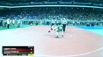 D2-106 lbs Champ. Round 1 - Jarrett Smith, Lowell vs Easton Rosebush, Freeland HS