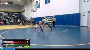 132 lbs Semifinal - Cole McKinley, Sylvania Northview vs Hayden Chase, Whitmer