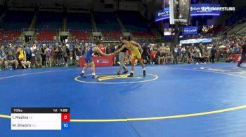 120 lbs Cons 16 #2 - Evan Holloway, Virginia vs Joey Cape, Illinois