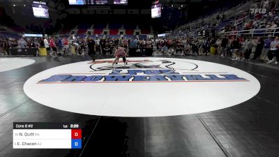 130 lbs Cons 8 #2 - Nora Quitt, MA vs Emma Chacon, AZ