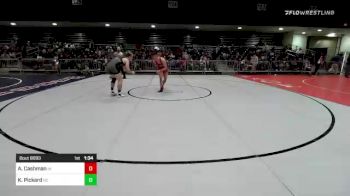 170 lbs Consi Of 64 #2 - Aj Cashman, IN vs Kyler Pickard, NC