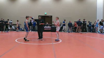 120 lbs Cons. Sub-semis - Dakota Sandy, Mat Assassins vs Ryan Farissier, Mcdonald Wrestling Academy