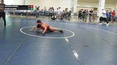 150 lbs Consi Of 16 #1 - Vaughn Strobel, AZ vs Daniel Blanke, IL