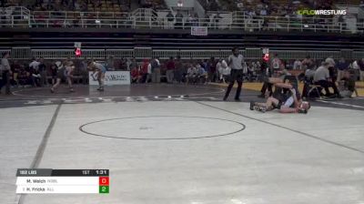 182 lbs Round of 32 - Mike Welch, Noble And Greenough School vs Holdon Fricks, All Saints Episcopal School