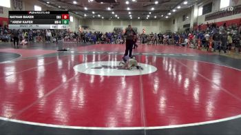 45 lbs Cons. Round 2 - Krew Kafer, MATPAC Wrestling - ND vs Nathan Baker, Summit Wrestling Academy