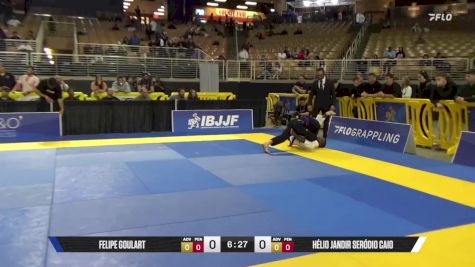 Hélio Jandir Seródio Caio vs Felipe Goulart 2025 Pan Jiu Jitsu IBJJF Championship