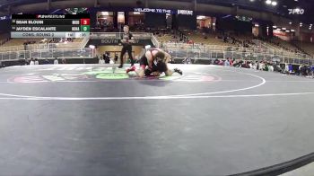 165 lbs Cons. Round 2 - Jayden Escalante, North Hall vs Sean Blouin, Middleburg