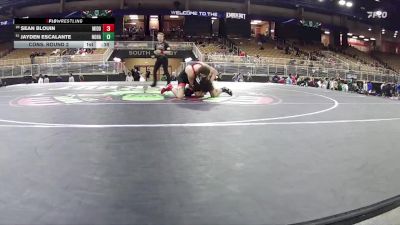 165 lbs Cons. Round 2 - Jayden Escalante, North Hall vs Sean Blouin, Middleburg