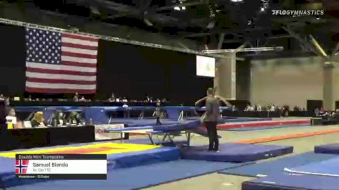 Samuel Blando - Double Mini Trampoline, So Cal TTC - 2021 USA Gymnastics Championships