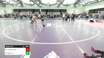 110-I lbs Round Of 16 - Micah Loudermilk, Olympic vs Kieran Raley, North Hunterdon