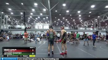 145 lbs Round 2 (4 Team) - Brady Conlin, Team Thunder vs Anthony Evanitsky, Mat Assassins