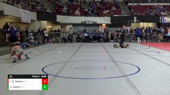 55 lbs Cons. Round 3 - Shance Nelson, Conrad Wrestling Club vs Connor Sweat, Kalispell Wrestling Club