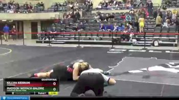 185 lbs Quarterfinal - Killian Kiernan, Muskego vs Madison Woyach-Baldridge, Kenosha Indian Trail
