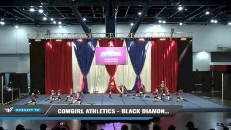 Cowgirl Athletics - Black Diamonds [2021 L1 Youth - D2 - Small Day 1] 2021 The American Spectacular DI & DII