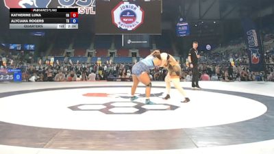 235 lbs Quarters - Katherine Luna, California vs Alyciana Rogers, Texas