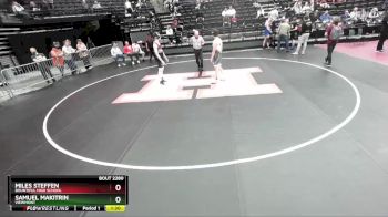 147 lbs Cons. Round 2 - Miles Steffen, Bountiful High School vs Samuel Makitrin, Viewmont