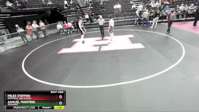 147 lbs Cons. Round 2 - Miles Steffen, Bountiful High School vs Samuel Makitrin, Viewmont