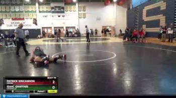 120 lbs Champ. Round 2 - Patrick Kincannon, Empire vs Isaac Ghaffari, Camarillo