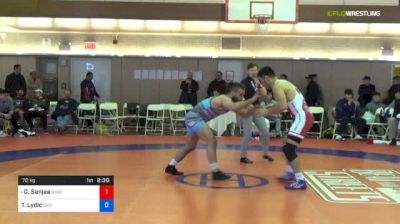 70 kg Consi Of 4 - Ganbayar Sanjaa, Nyac/mwc vs Ty Lydic, Griffin Wrestling Club