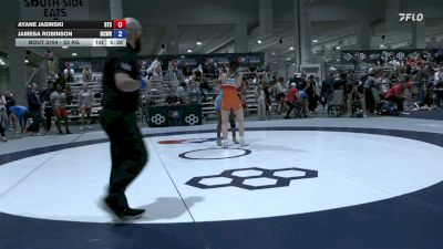 53 kg Cons. Sub-rd Of 16 - Ayane Jasinski, Burg Training Center vs Jamesa Robinson, McDoubles Wrestling