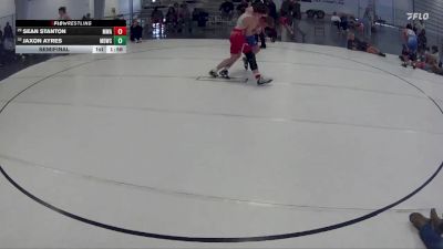 148 lbs Semifinal - Jaxon Ayres, Midwest Destroyers Wrestling Club vs Sean Stanton, MWC Wrestling Academy
