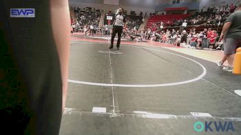 80 lbs Quarterfinal - Everett Arbuckle, Raw Wrestling Club vs Rhett Rutledge, Glenpool Warriors