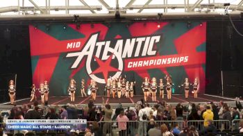 Cheer Magic All Stars - Illusion [2026 L2 Junior - Flex - D2 - Medium Day 2] 2026 MidAtlantic Championship Grand Nationals