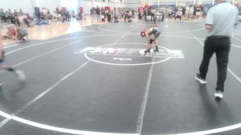 74 lbs Quarterfinal - Lincoln Crandell, Mogollon vs Julian Lawrence, Redwave WC