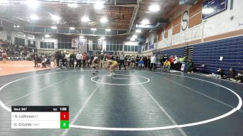 157 lbs 3rd Place - Sam LoRusso, Saugus/Peabody vs Colby Cloutier, King Philip