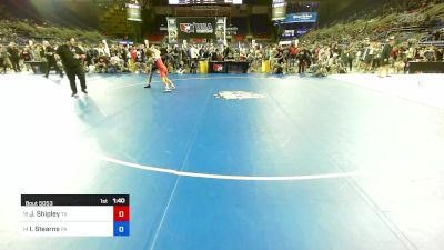 106 lbs Rnd Of 32 - Jackson Shipley, TX vs Ian Stearns, PA