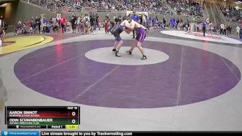 170 lbs Quarterfinal - Aaron Sinnot, Marshfield High School vs Odin Schwabenbauer, Ascend Wrestling Club