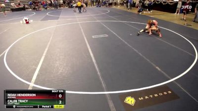 121 Championship Bracket Cons. Round 5 - Noah Henderson, Holmen vs Caleb Tracy, Scott West