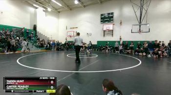 150B Round 2 - Taiden Hunt, Buffalo vs Carter Peasley, Greybull/Riverside