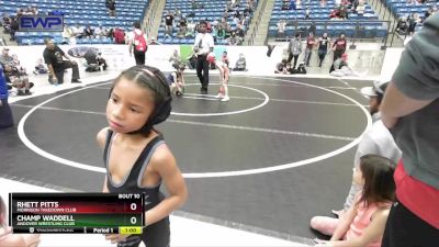 43 lbs Round 1 - Champ Waddell, Andover Wrestling Club vs Rhett Pitts, Morrison Takedown Club